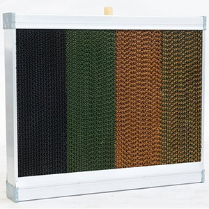 manutenção de diferentes partes do ventilador de refrigeração evaporativa