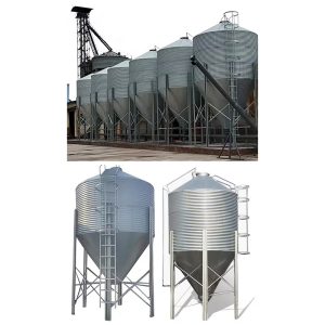 Silo de ração para suínos para fazenda de suínos