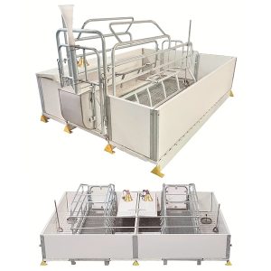 cama para porcas em fase de parto